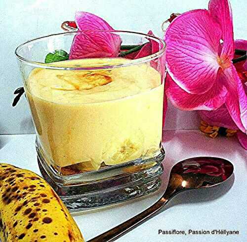 MOUSSE MASCARPONE BANANES MIEL SPÉCULOS 
