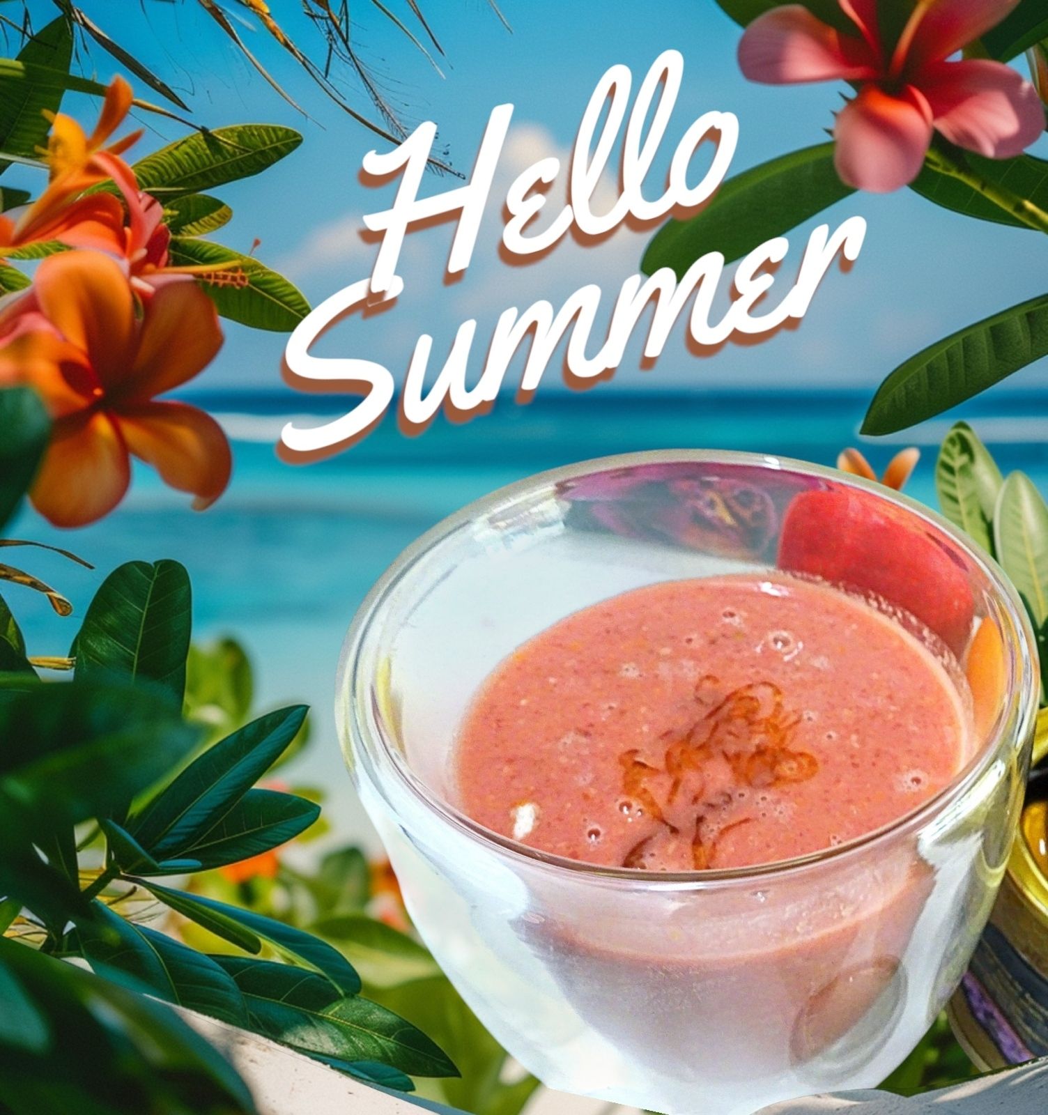 Smoothie fruits betterave gingembre agrumes collagène miel