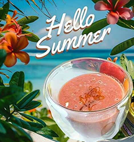 Smoothie fruits betterave gingembre agrumes collagène miel