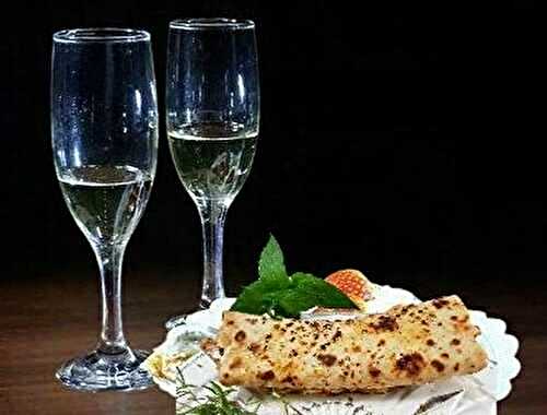 Wraps maison aux  poivrons tomates fromages