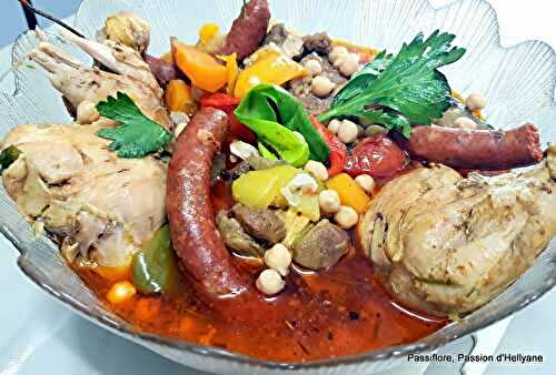 Couscous merguez poulet agneau légumes semoule