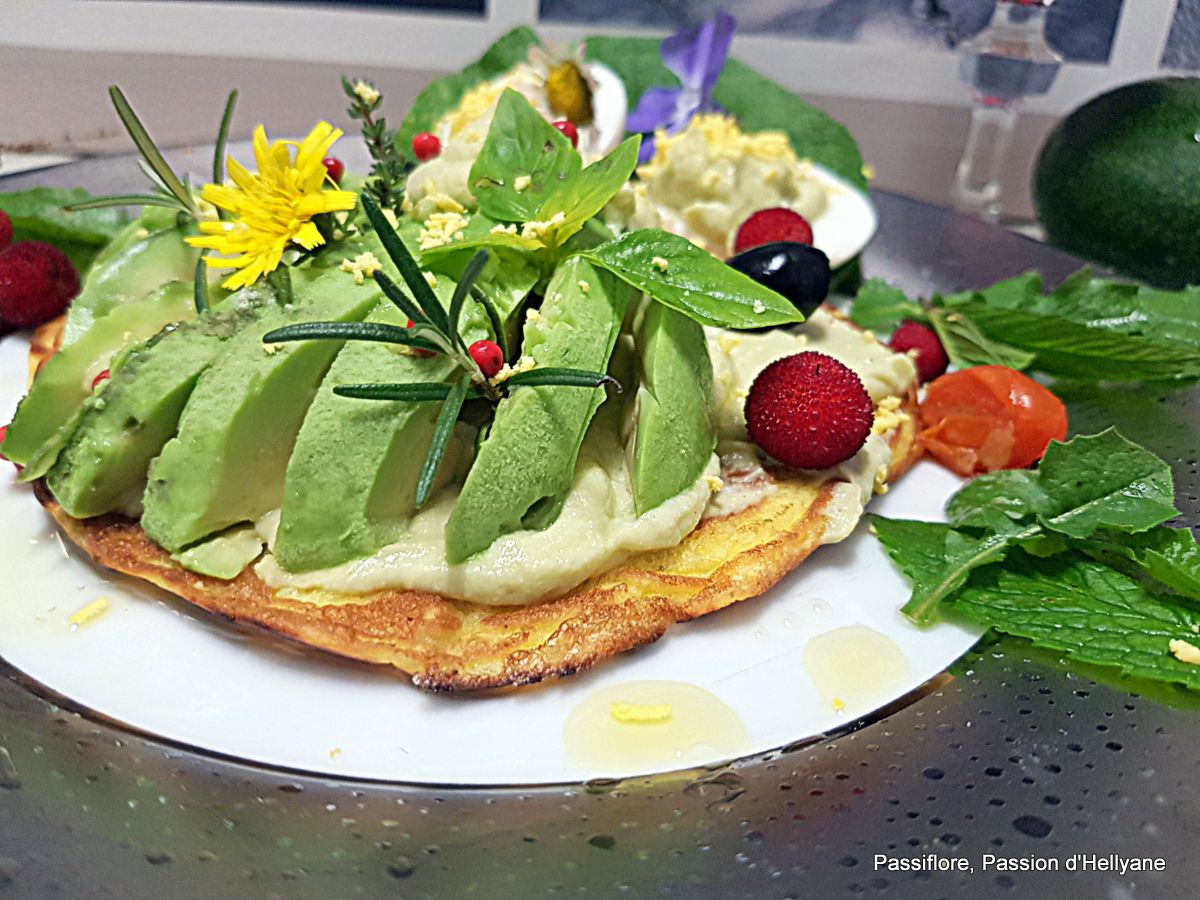 RECETTE FACILE PANCAKES AVOCATS + MAYONNAISE AVOCATS 