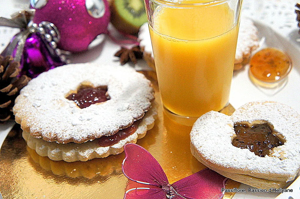Recette de Noël / Sablés à la pâte à tartiner ou confiture