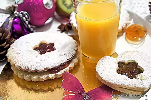 Recette de Noël / Sablés à la pâte à tartiner ou confiture