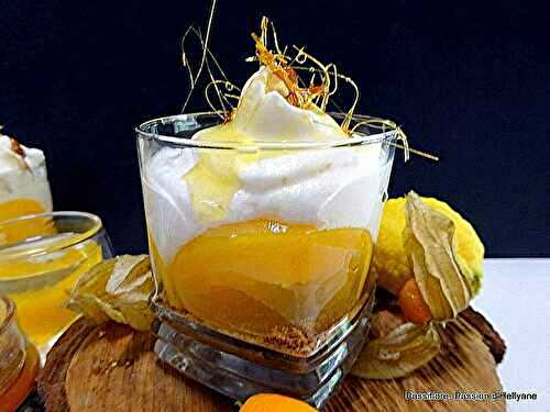 MOUSSE PÊCHES - YAOURT -BISCUITS - MIEL -  PÂTE A TARTINER ET PROPOLIS