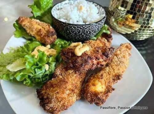 Tenders poulet cuisson airfryer