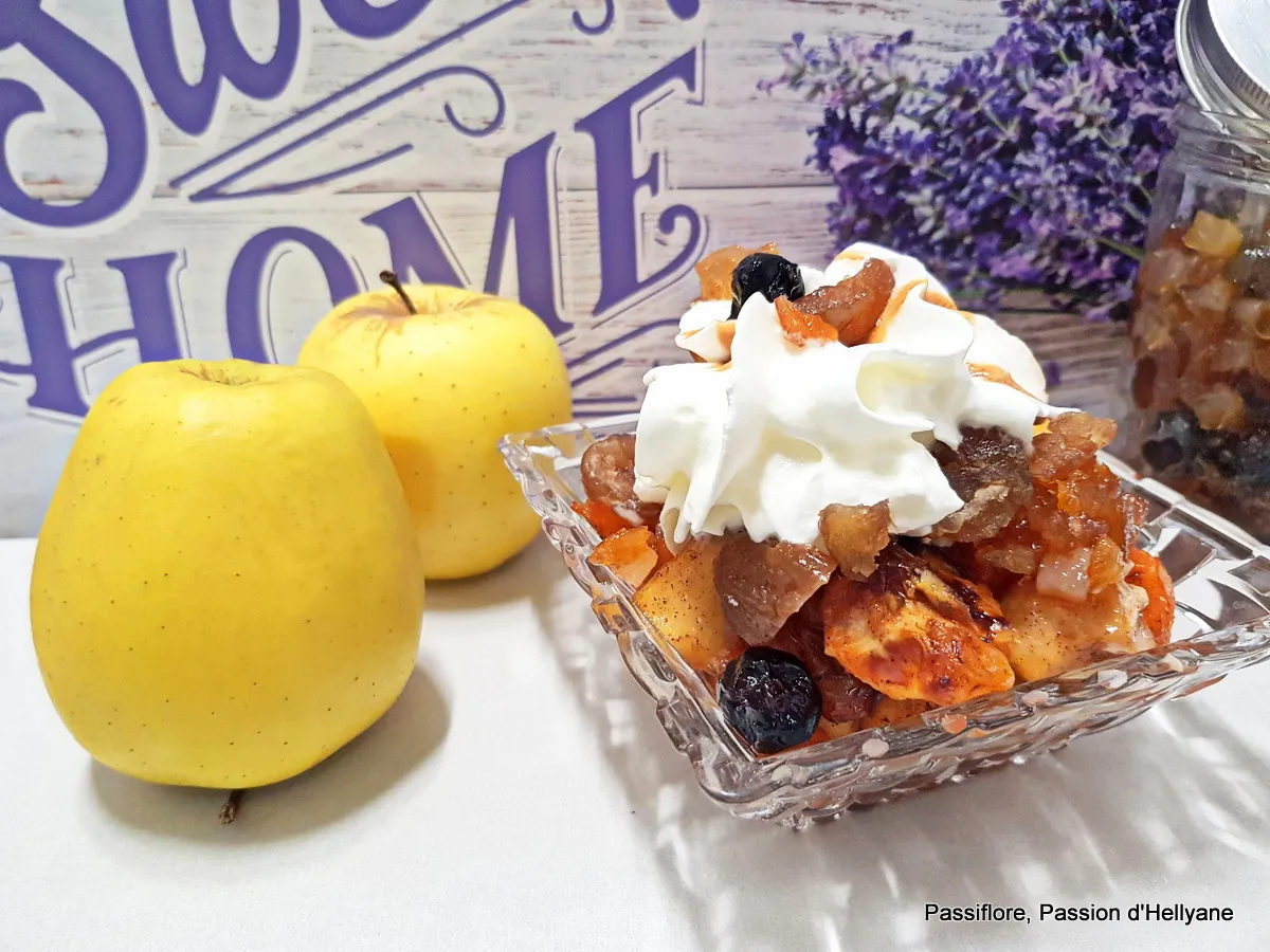 COUPELLES DE FRUITS / MARRONS GLACÉS