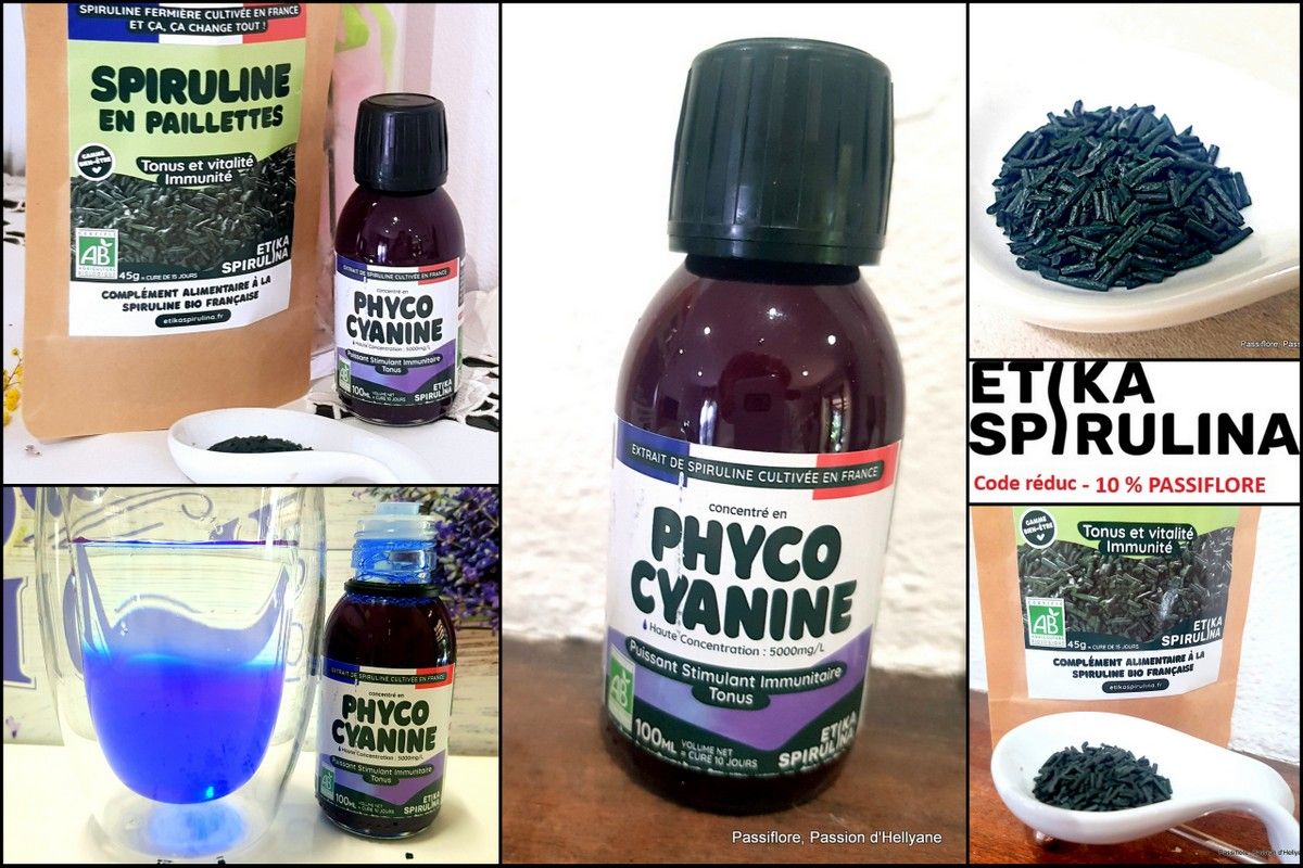 Mon nouveau partenaire  Etika Spirulina, la puissance de la spiruline bio française 