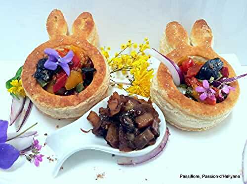 Petits lapins feuilletés aux saveurs printanières 