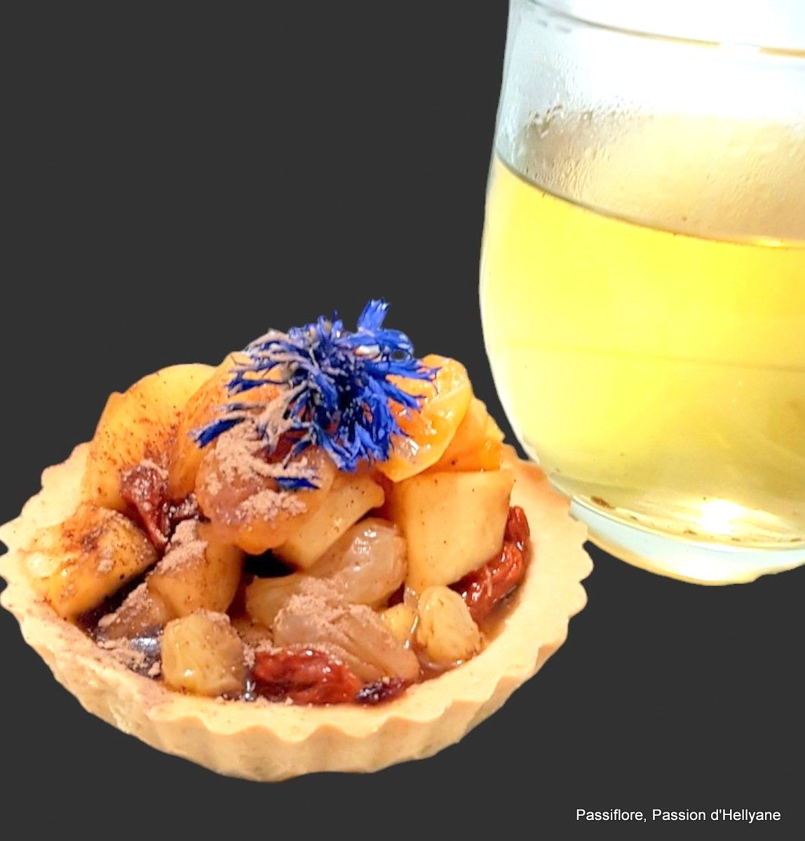 Tartelettes pommes mandarine camu camu 