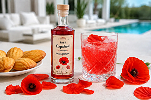 Recette facile - sirop de coquelicots 