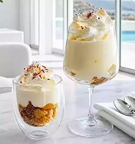 Dessert en 5 minutes chrono 1.2.3.4.5.