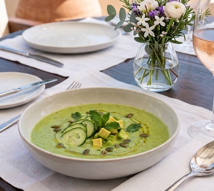 Gaspacho Vert Protéiné