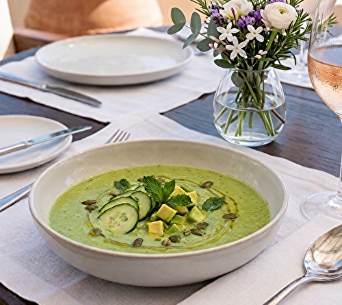 Gaspacho Vert Protéiné