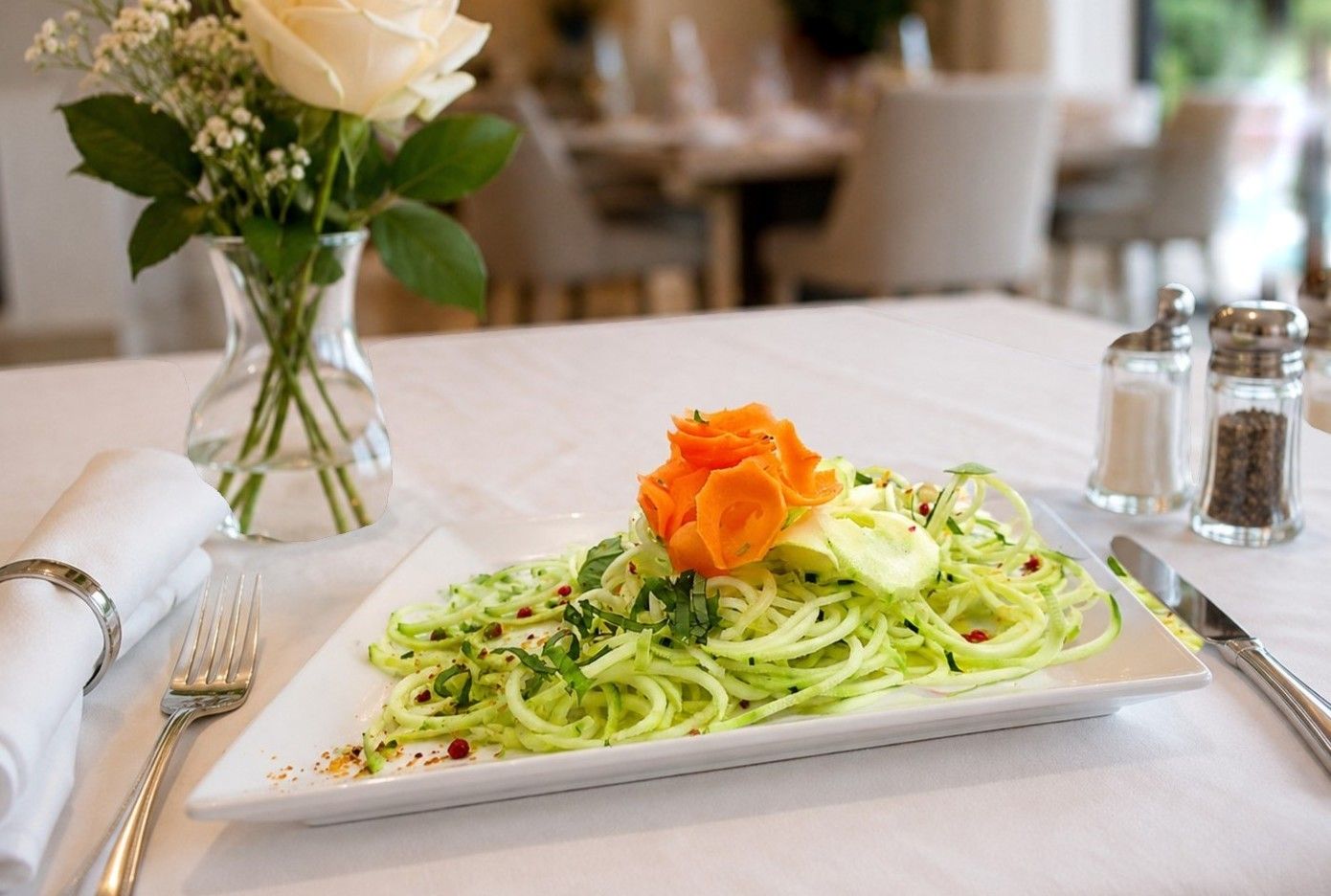 Spaghetti de courgette