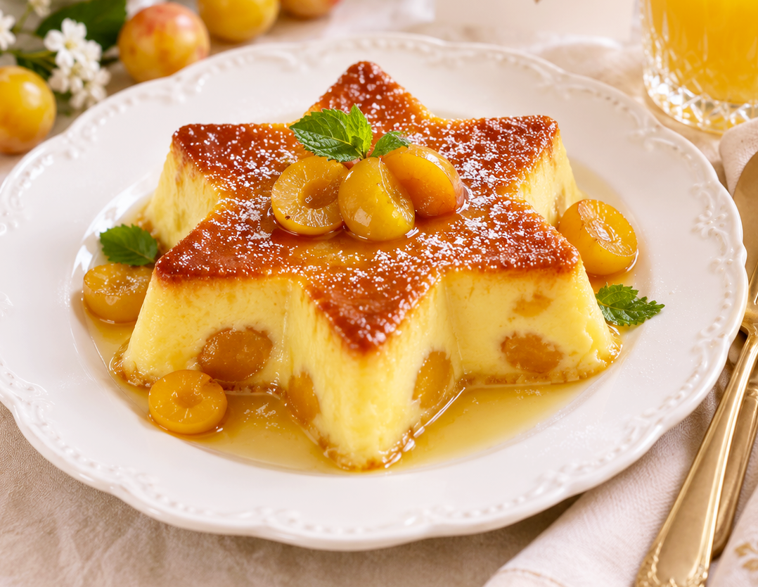 Flan aux mirabelles