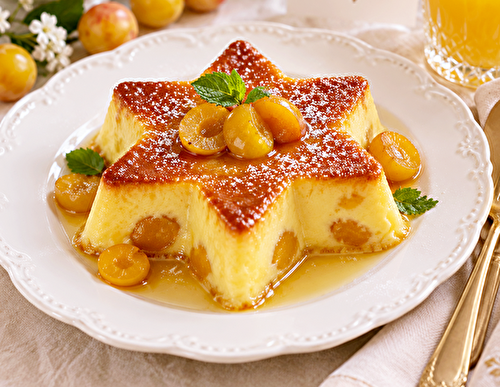 Flan aux mirabelles 