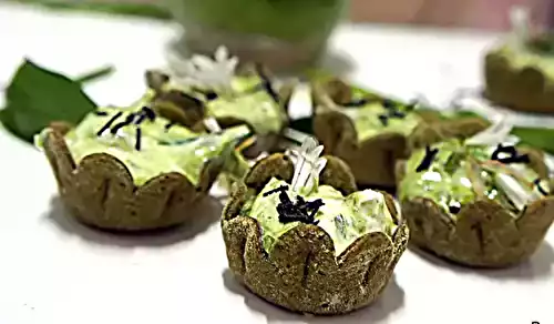Mini veggy  au pesto basilic épinard et spiruline