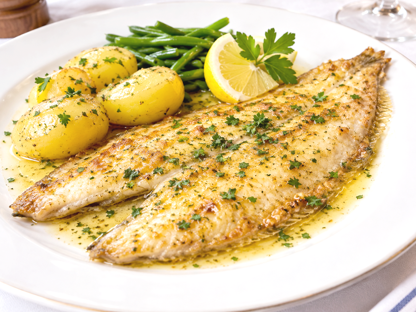 Recette de Sole meunière