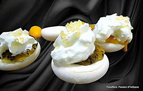 Dessert très facile - Meringuettes à la confiture