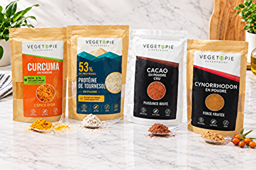 Réassort de mon partenaire VEGETOPIE 