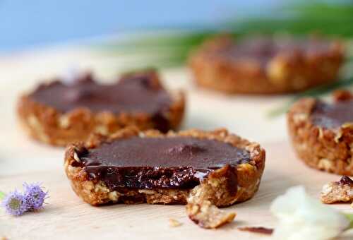 Mini-tartelettes choco-myrtilles