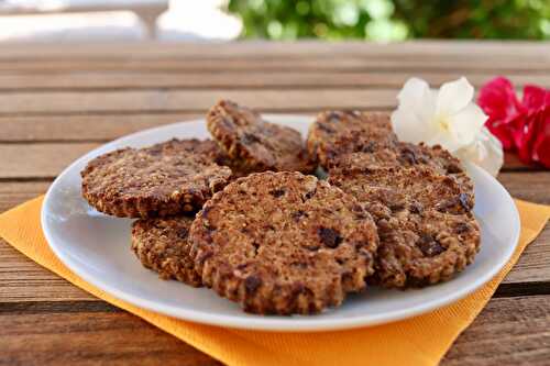 Biscuits au seigle et chocolat