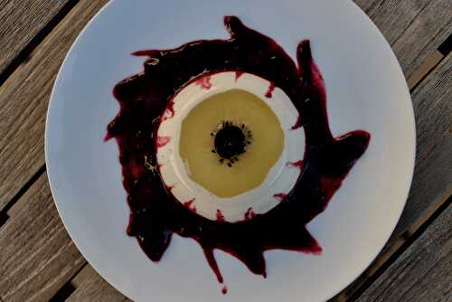 Recette pour Halloween : une panna cotta IG bas