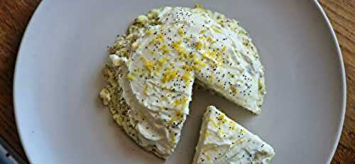 Gâteau individuel express citron pavot IG bas