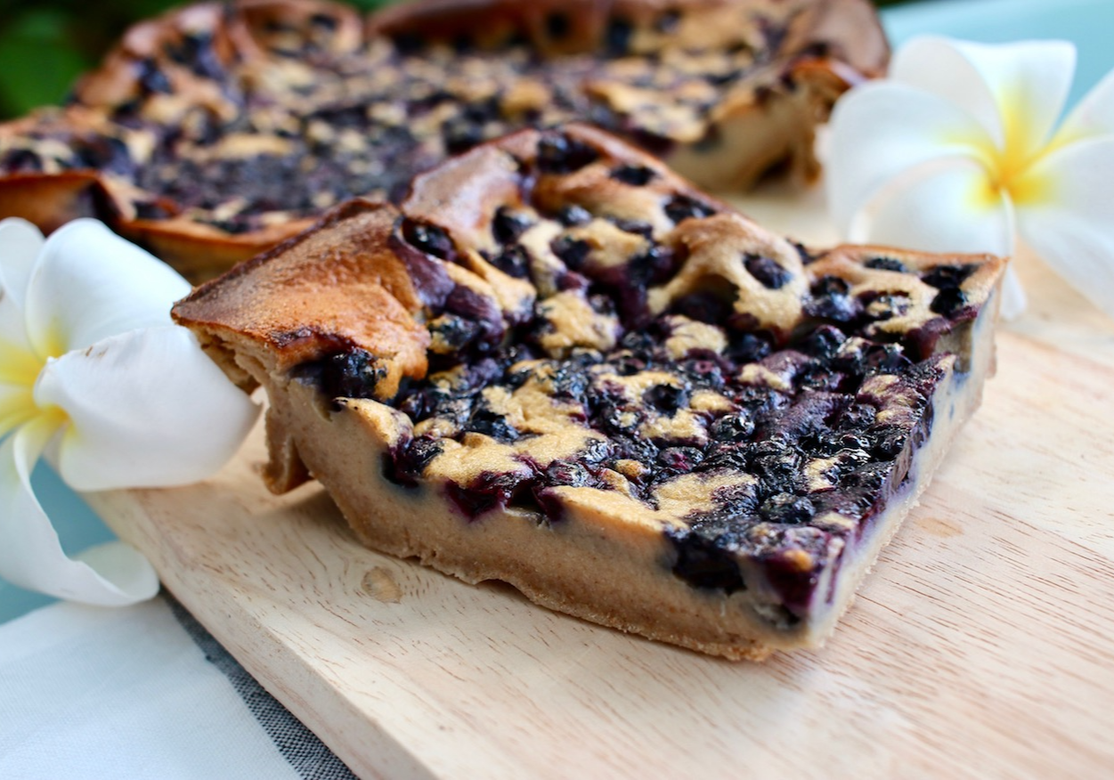 Clafoutis aux myrtilles