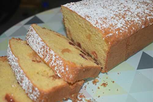 Cake aux fruits confits sans gluten