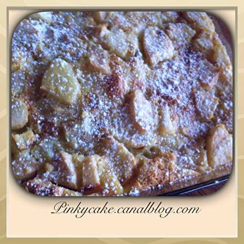 Clafoutis aux poires sans gluten, sans lactose