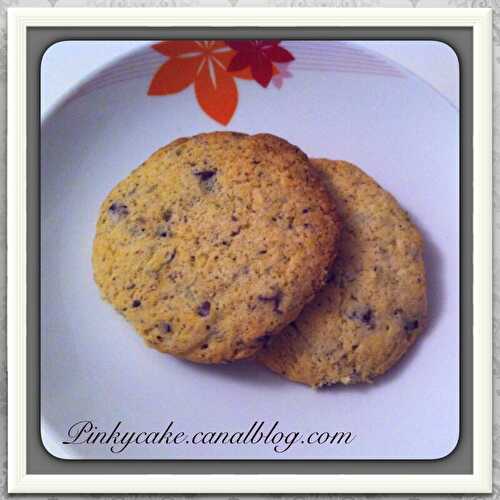 Cookies menthe chocolat, sans gluten, sans lactose - Passionnément sans gluten