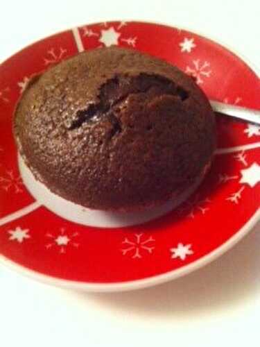 Fondant au chocolat sans gluten, sans lactose