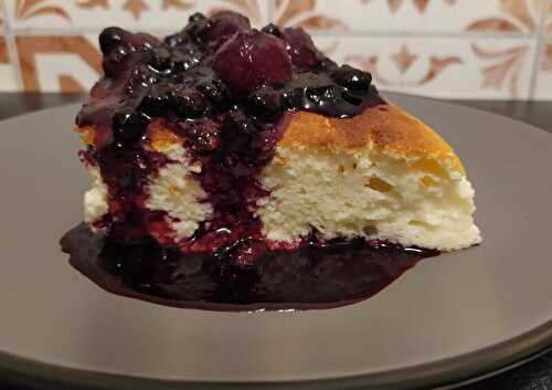 Gâteau au fromage blanc sans gluten