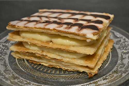 Millefeuille sans gluten et sans lactose