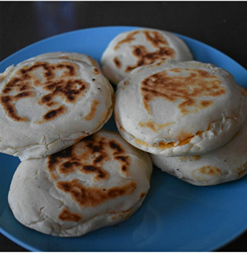 Pains farcis façon Arepas sans gluten et sans lactose