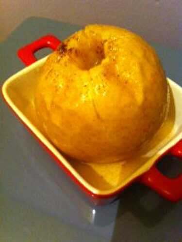 Pommes au four épicées à la cannelle et à la muscade