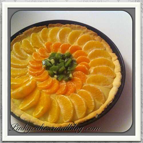 Tarte aux fruits, sans gluten et sans lactose