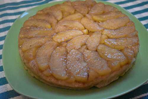 Tarte tatin sans gluten, sans lactose et sans oeufs