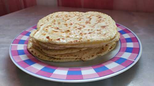 Naans au fromage sans gluten