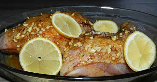 Bonhomme de neige en vue, mais douceur au progamme avec ce poulet au citron