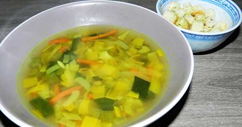 Bouillon de légumes sans viande