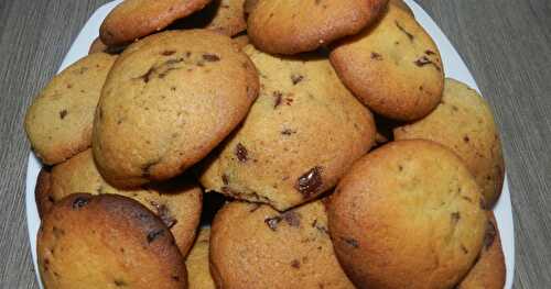 Cookies aux pépites de chocolat