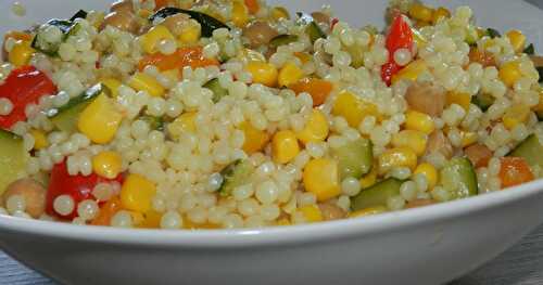 Couscous perlé végétarien