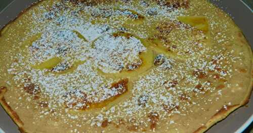 Crêpes à la cannelle et aux pommes-raisins secs