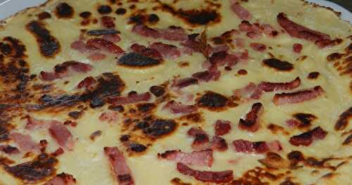 Crêpes aux lardons