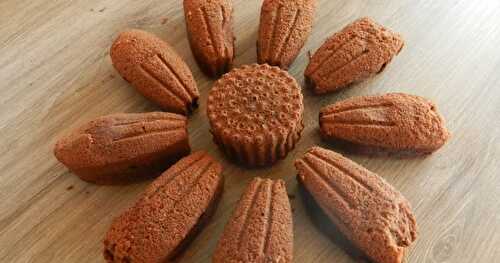 Gâteau "fleur" au chocolat-courgette