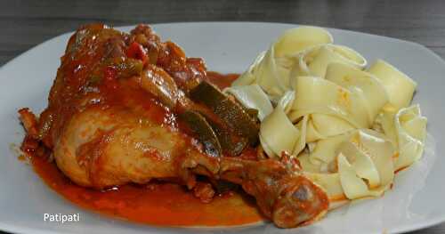 Les cuisses de poulet de Mamylou et ses rubans blancs