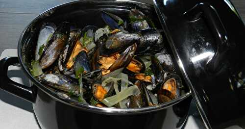 Moules marinières sans vin blanc